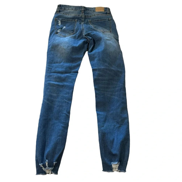 Flying Angel women's size 1 distressed jeans - Picture 2 of 4